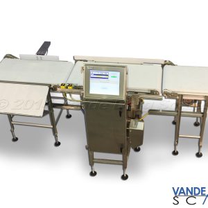 In Motion Checkweigher with infeed conveyor
