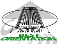 best orientation for barcodes