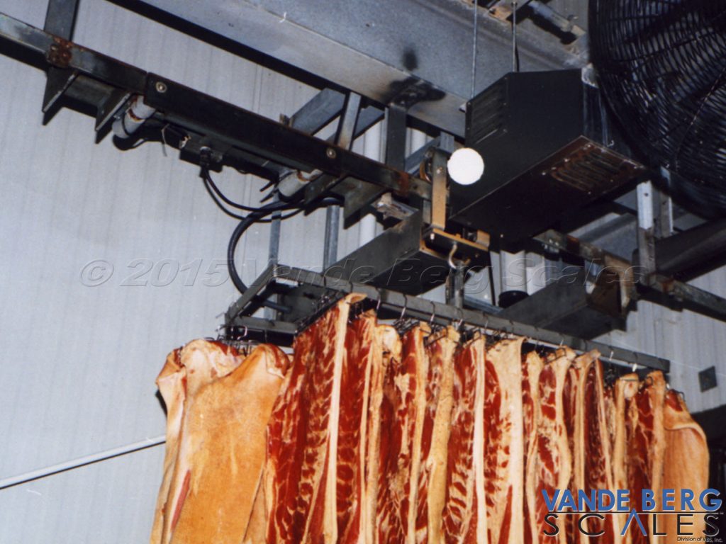 Pork Bellies in a smokehouse tracking application.