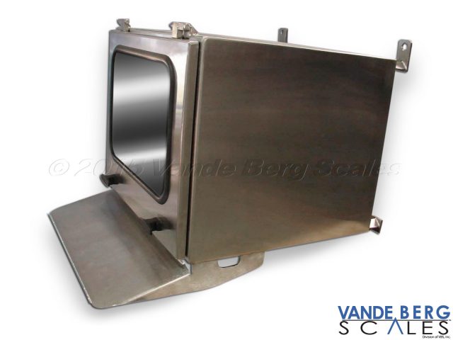 stainless steel enclosure with window