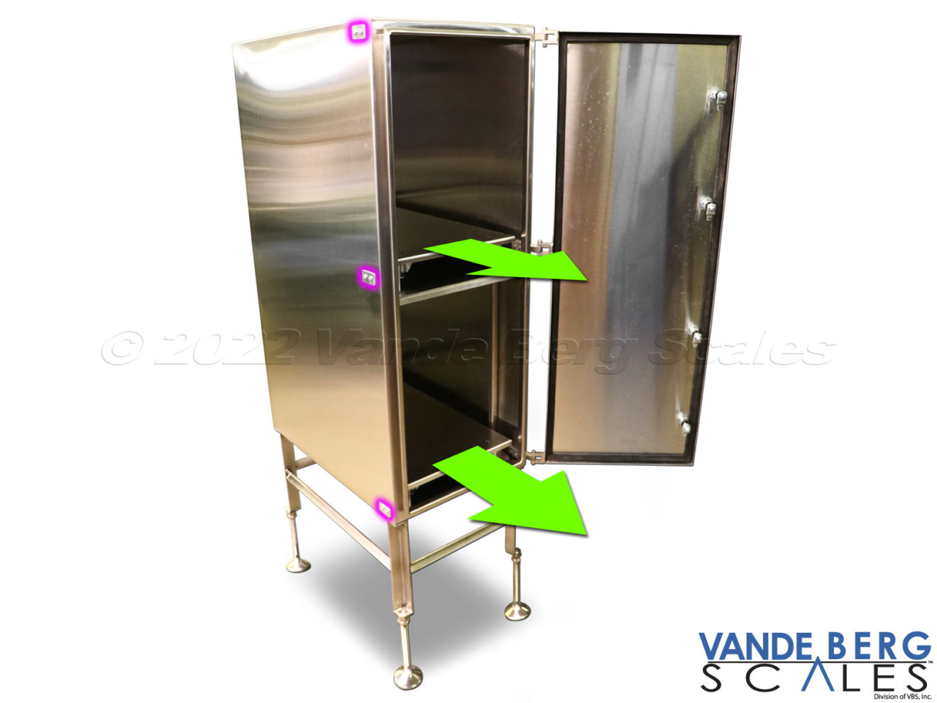 Stainless Steel Washdown Printer Enclosures [NEMA-4X Rated]